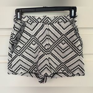 Topshop Tribal Print Tailored Shorts (NWT)
